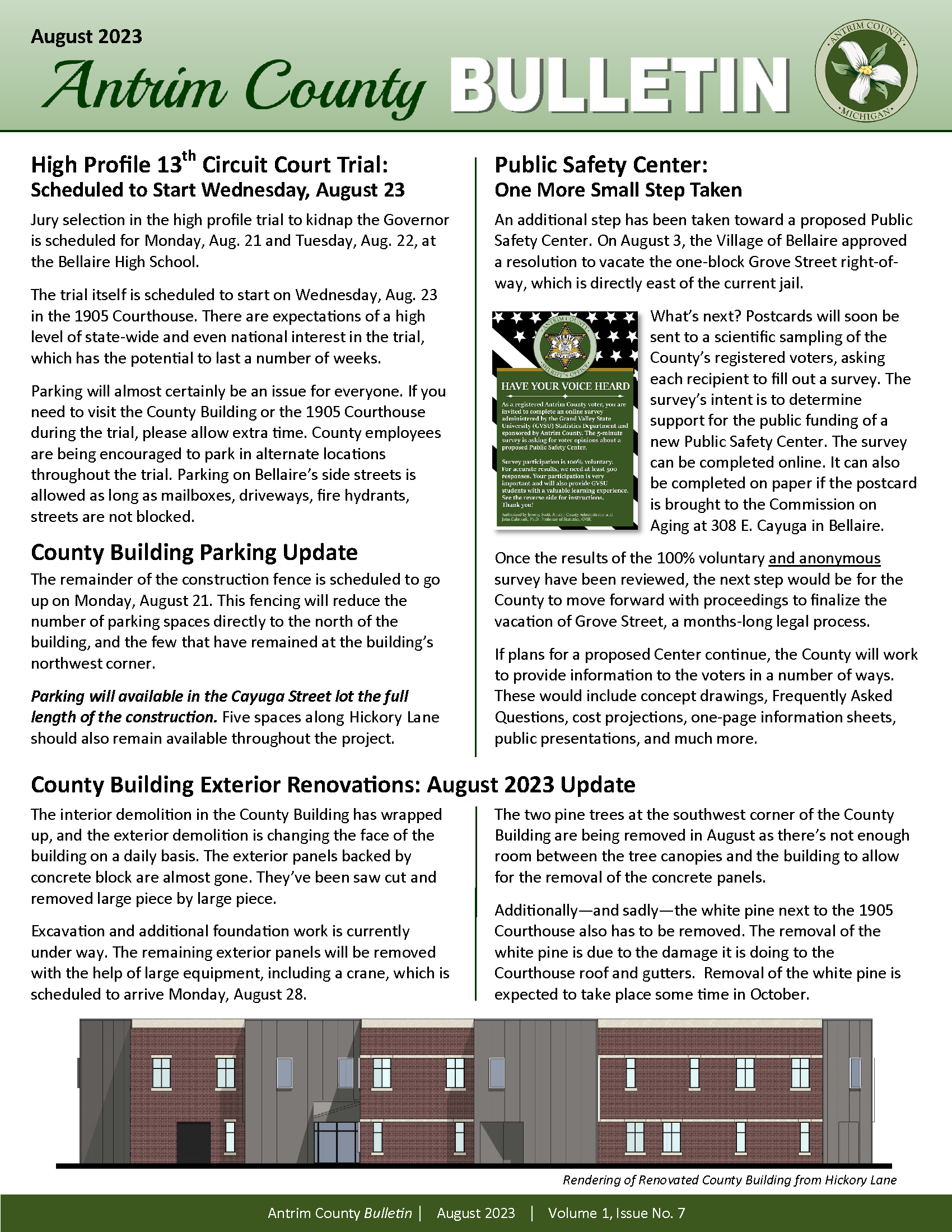 2023-08 Antrim County Bulletin